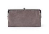 Lauren Clutch Wallet, Titanium