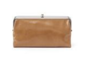 Lauren Clutch Wallet, Cedar