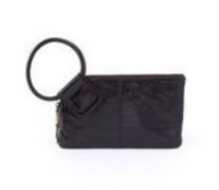 Sable Wristlet Clutch, Black