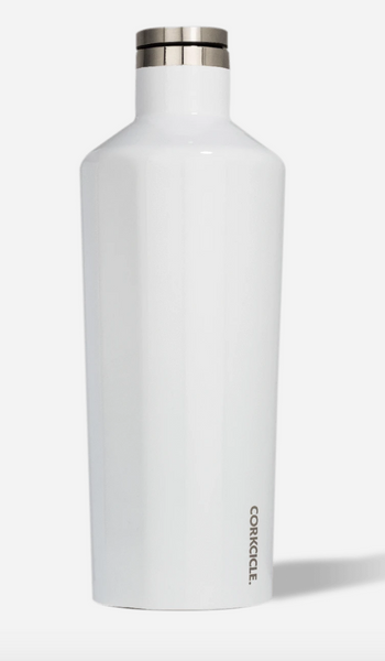 Gloss White Classic Canteen, 60 oz.