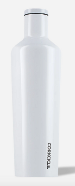 Modernist White Dipped Canteen, 25 oz.
