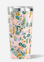 Gloss Pink Tapestry Rifle Paper Company 16 oz. Tumbler