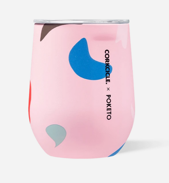 Pink Party Poketo 12 oz. Stemless