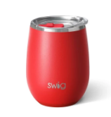 Matte Red Stemless Wine Cup (14 oz.)