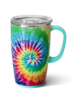 Swirled Peace Travel Mug (18 oz.)