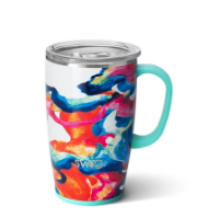 Color Swirl Travel Mug (18 oz.)