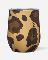 Luxe Leopard Stemless, 12 oz.