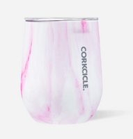 Pink Marble Origins Stemless, 12 oz.