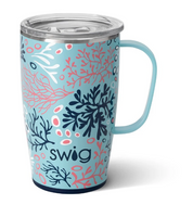 Coral Me Crazy Travel Mug (18 oz.)