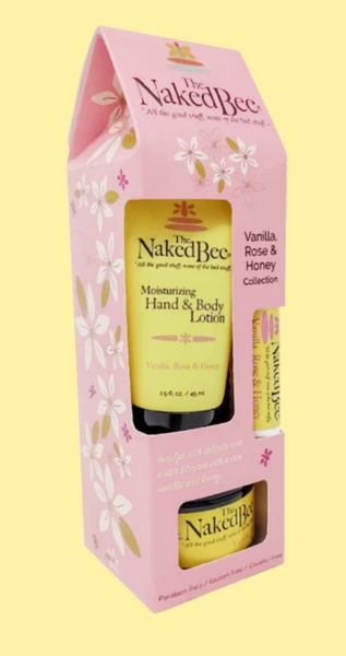 Vanilla, Rose & Honey Gift Collection