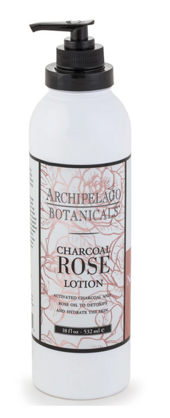 Charcoal Rose 18 oz. Lotion
