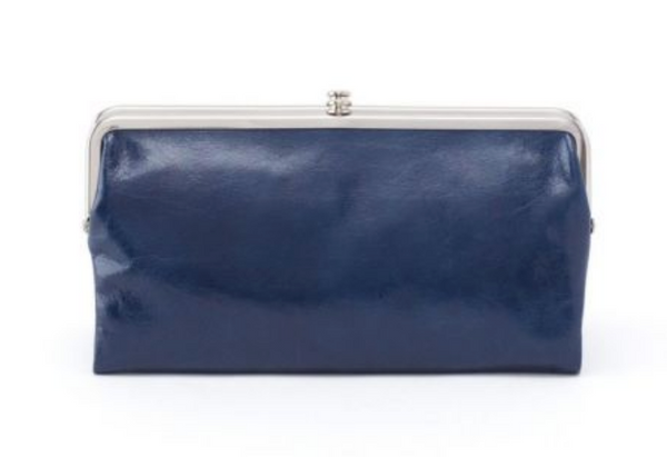 Lauren Clutch Wallet, Indigo