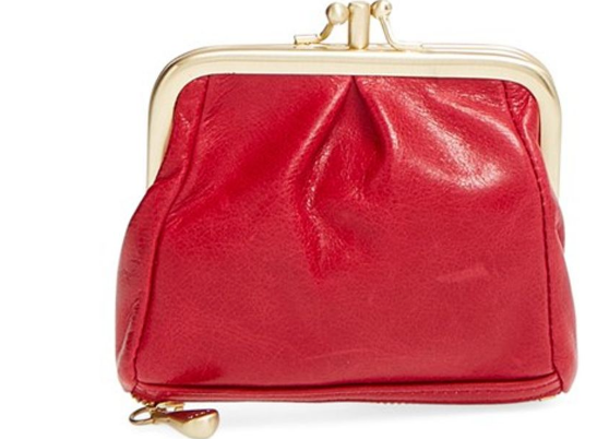 Minnie French Wallet, Garnet