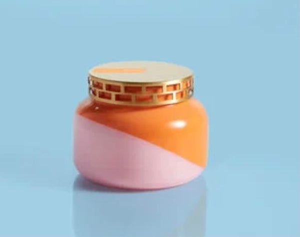 Volcano Pink and Orange Dual Tone Signature Jar